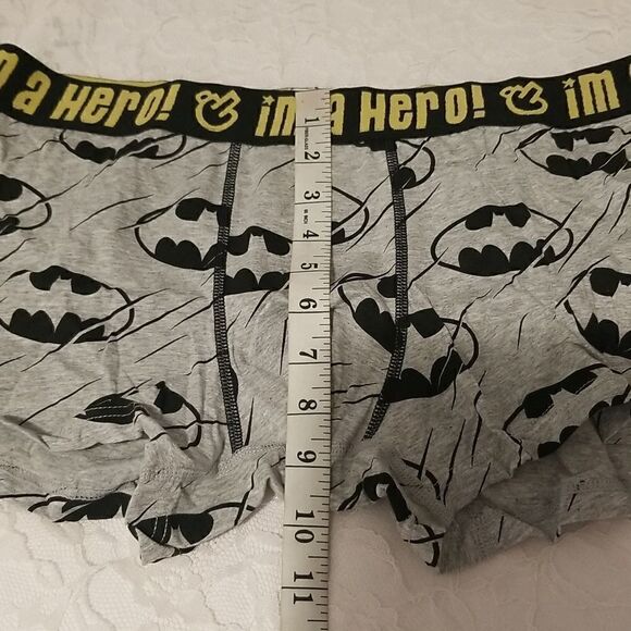 New Men's Boxer Briefs Superhero Lovers Batman Cotton Superman 4 Pack L - Picture 13 of 16